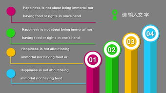 PPT信息圖 軟件與信息服務(wù)行業(yè)的視覺化呈現(xiàn)